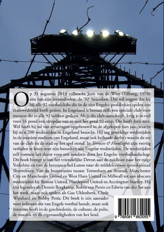 Achterkant van Terraces en floodlights