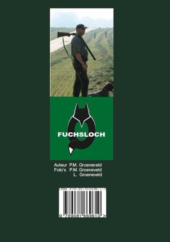 Achterkant van Fuchsloch kookboek Wild van Wild