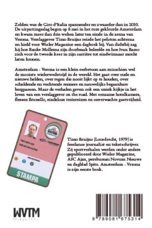 Achterkant van Amsterdam - Verona