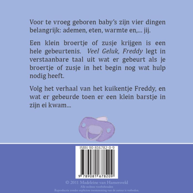 Achterkant van Veel Geluk, Freddy