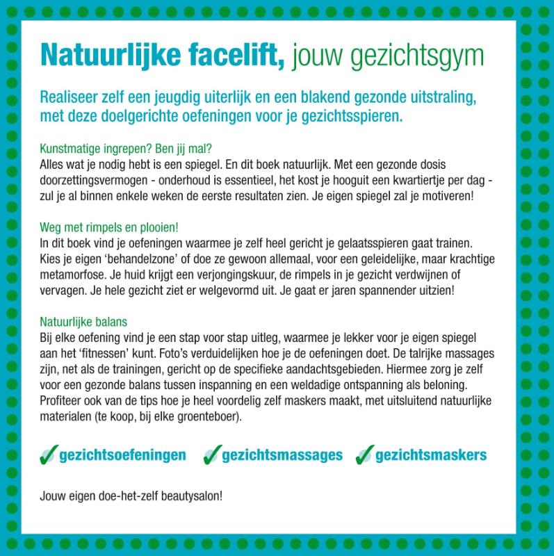 Achterkant van Natuurlijke facelift