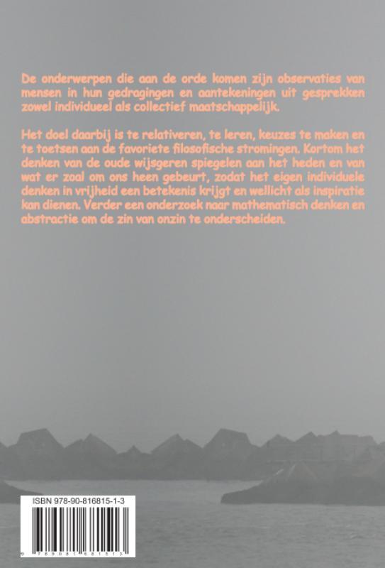 Achterkant van Meer Niet dan wel