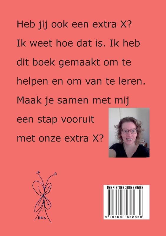 Achterkant van Stap vooruit met een extra X