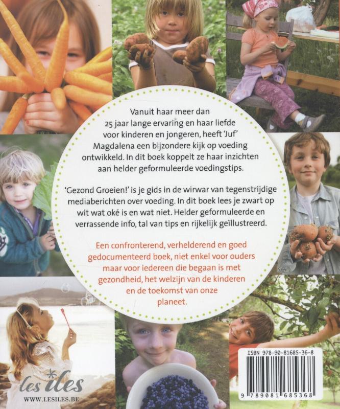 Achterkant van Gezond groeien