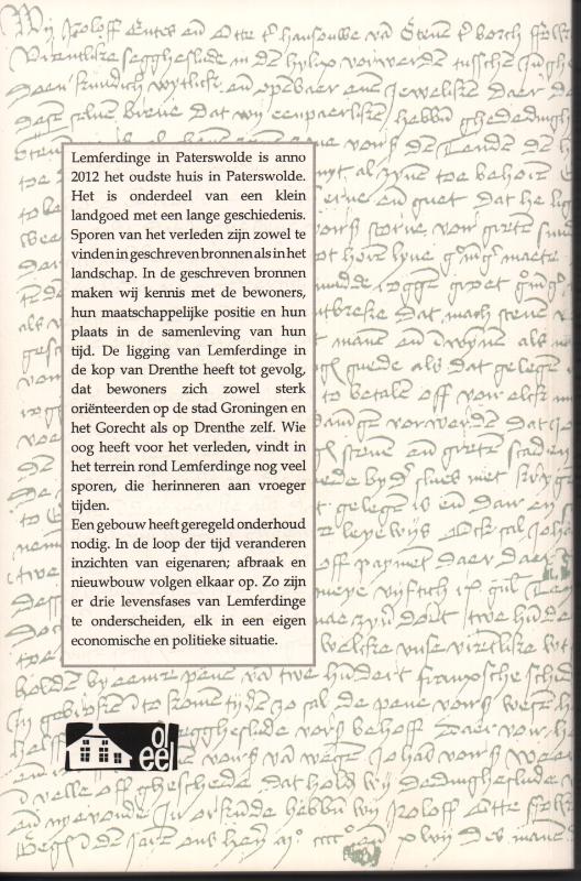 Achterkant van Lemferdinge schakel in de tijd