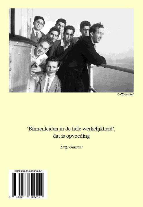 Achterkant van Het risico van de opvoeding