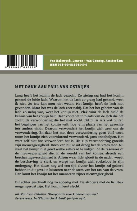 Achterkant van jaargang 11-nummer 2 - oktober 2013