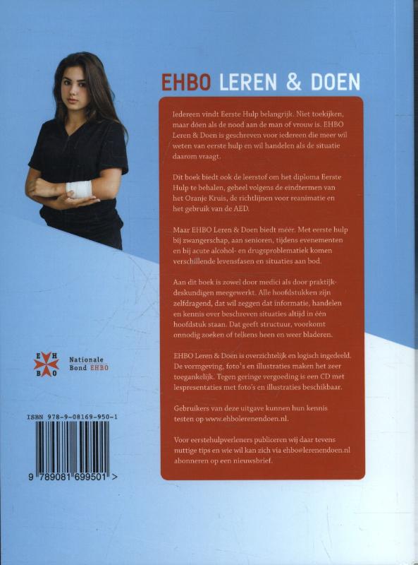 Achterkant van EHBO Leren & Doen