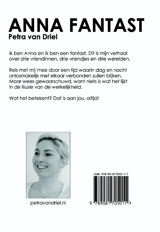 Achterkant van Anna Fantast