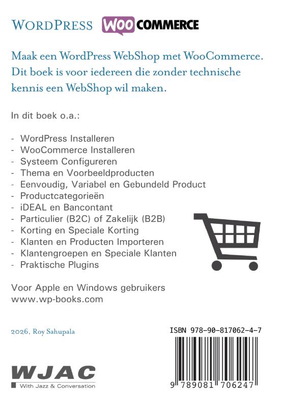 Achterkant van WordPress WooCommerce