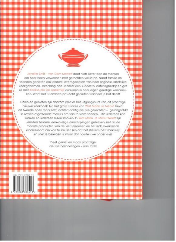 Achterkant van Wat maak je menu weer?