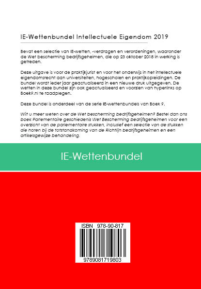 Achterkant van 2019