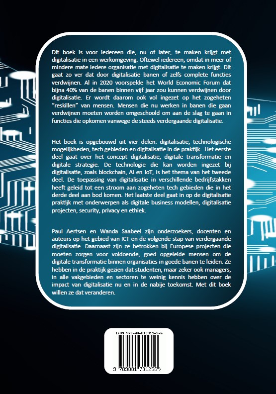 Achterkant van Digitalisatie management handboek