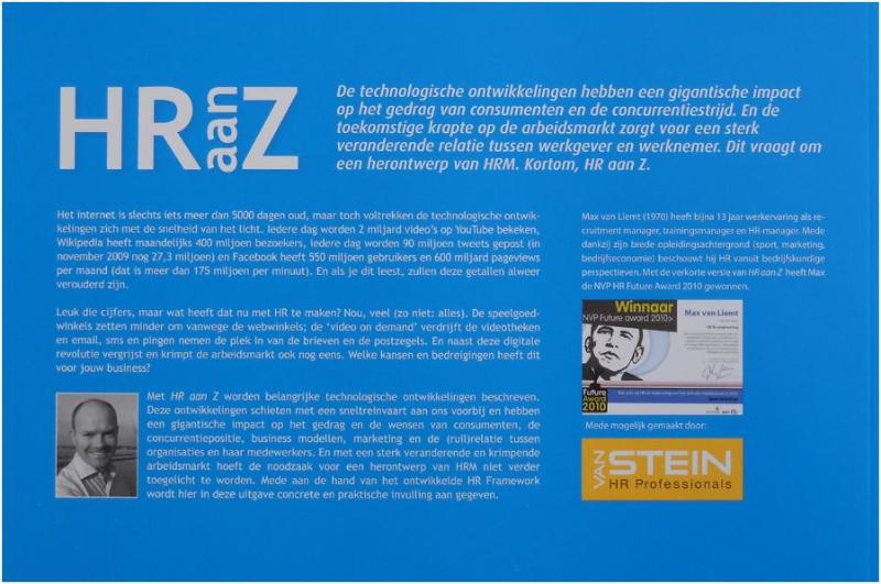 Achterkant van HR aan Z