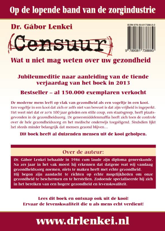 Achterkant van Censuur