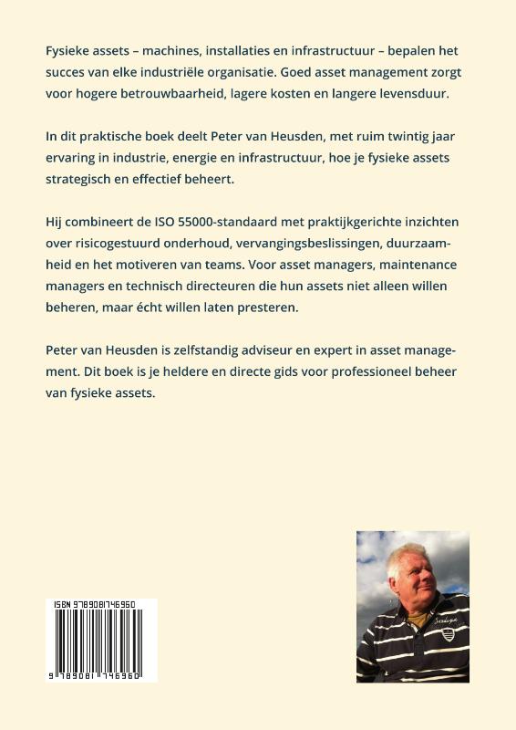 Achterkant van Het managen van fysieke assets