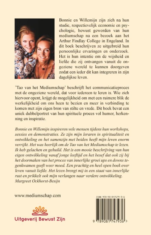 Achterkant van Tao van het mediumschap