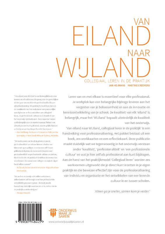 Achterkant van Van Eiland naar WIJland