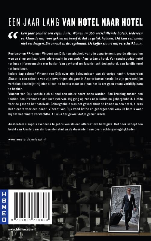 Achterkant van Amsterdam Slaapt