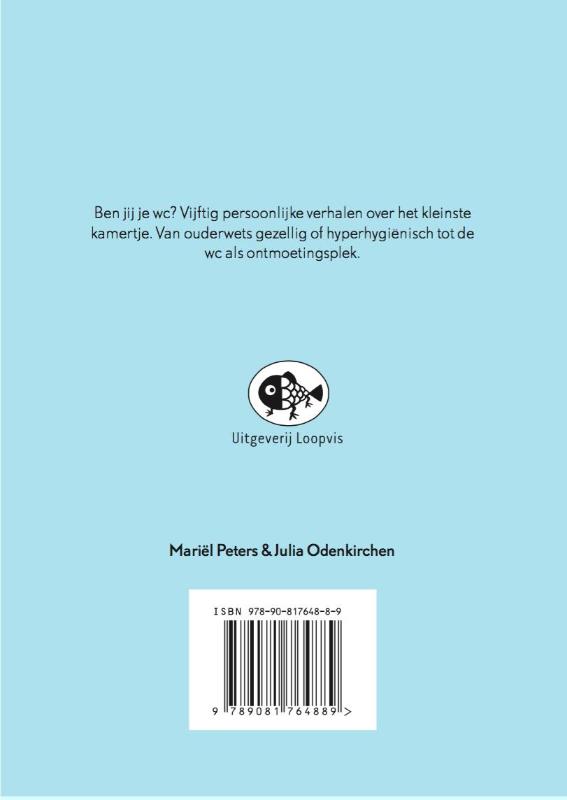 Achterkant van Ben jij je wc?