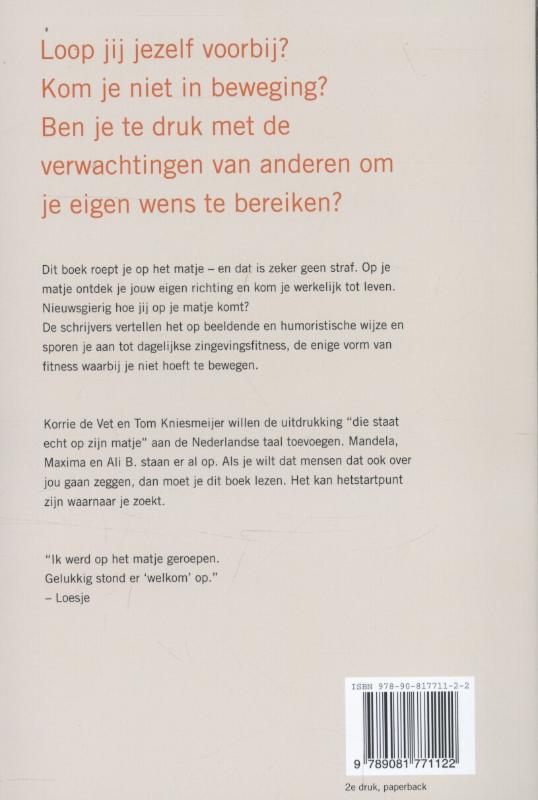 Achterkant van Het matje