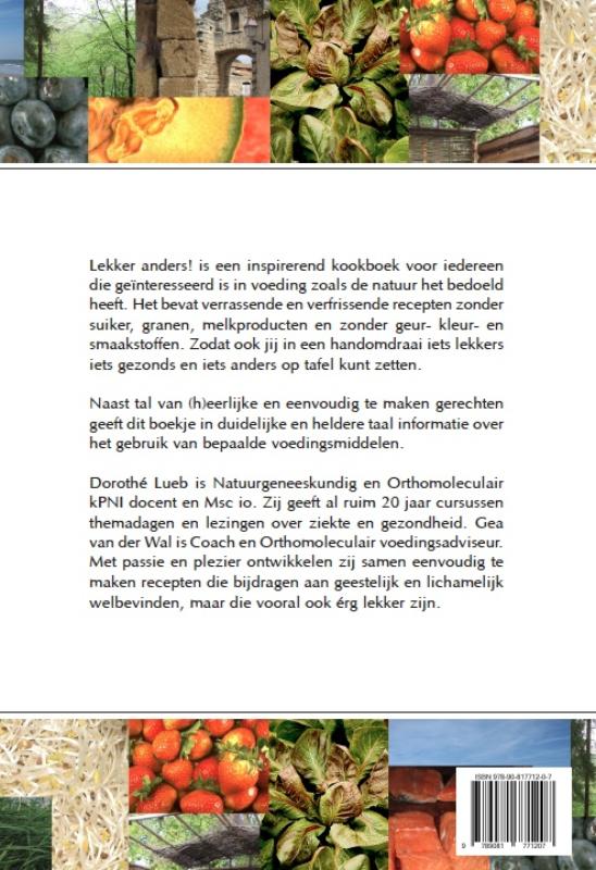 Achterkant van Lekker Anders!