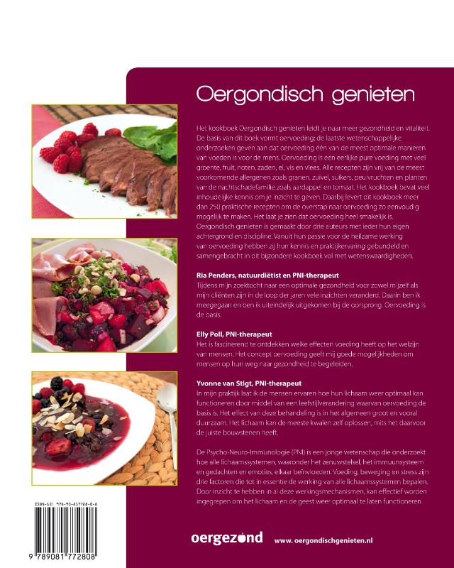 Achterkant van Oergondisch genieten