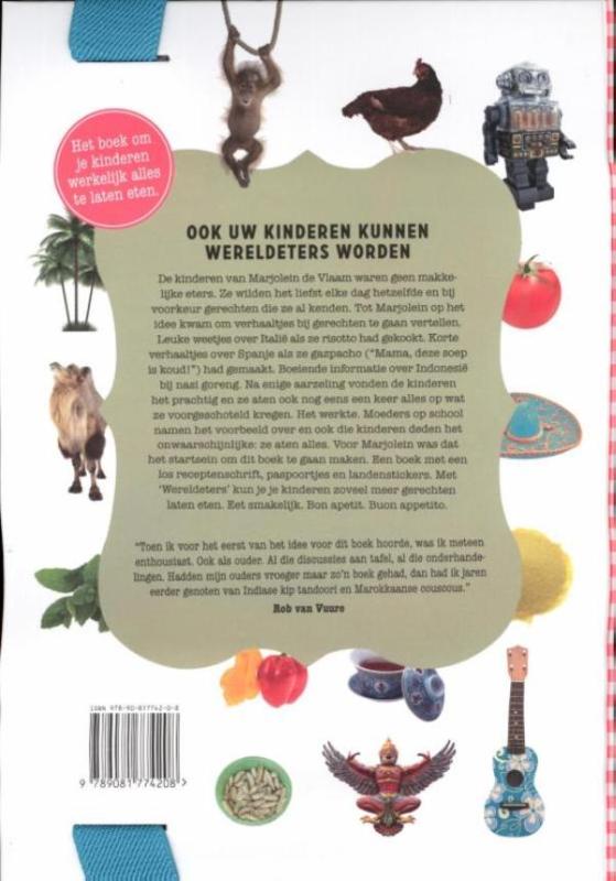 Achterkant van Wereldeters