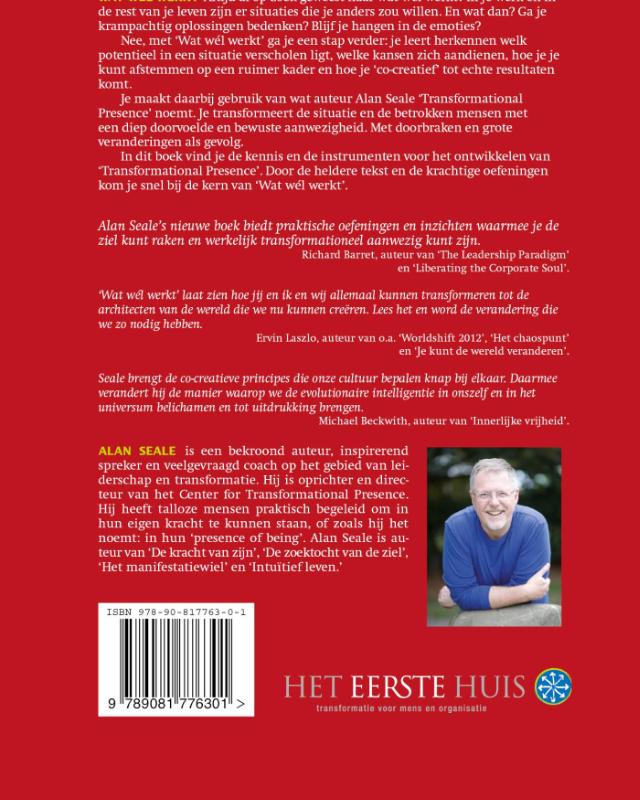 Achterkant van Wat wel werkt