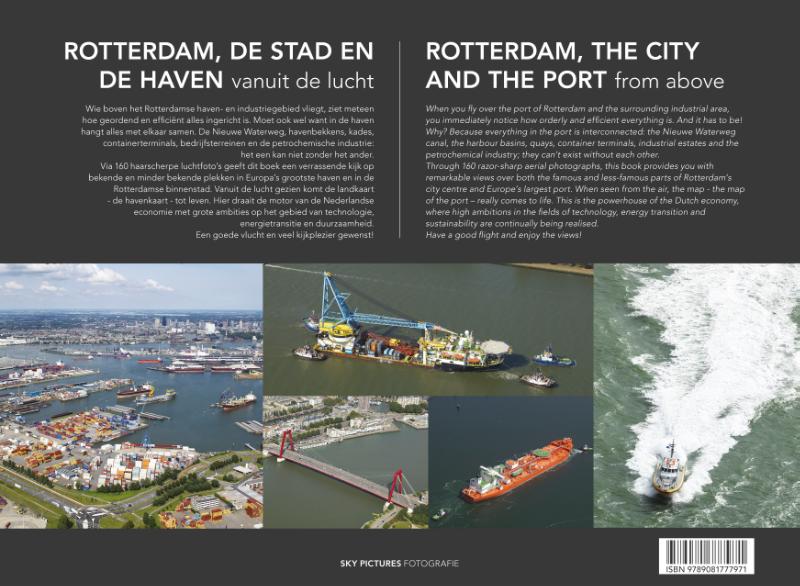 Achterkant van Rotterdam, De Stad en de Haven vanuit de lucht
