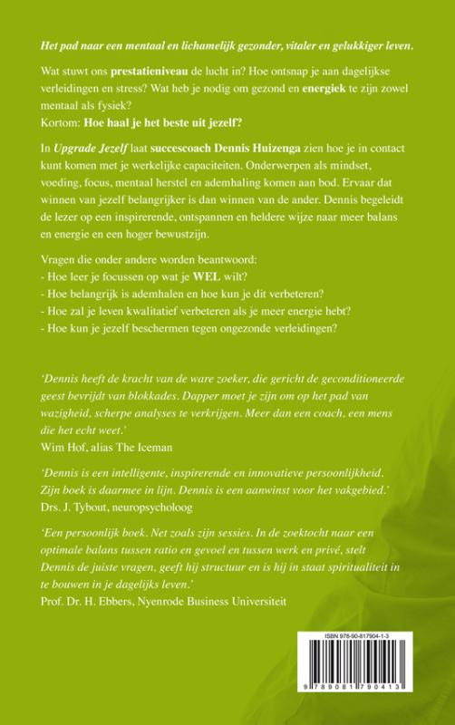 Achterkant van Upgrade jezelf