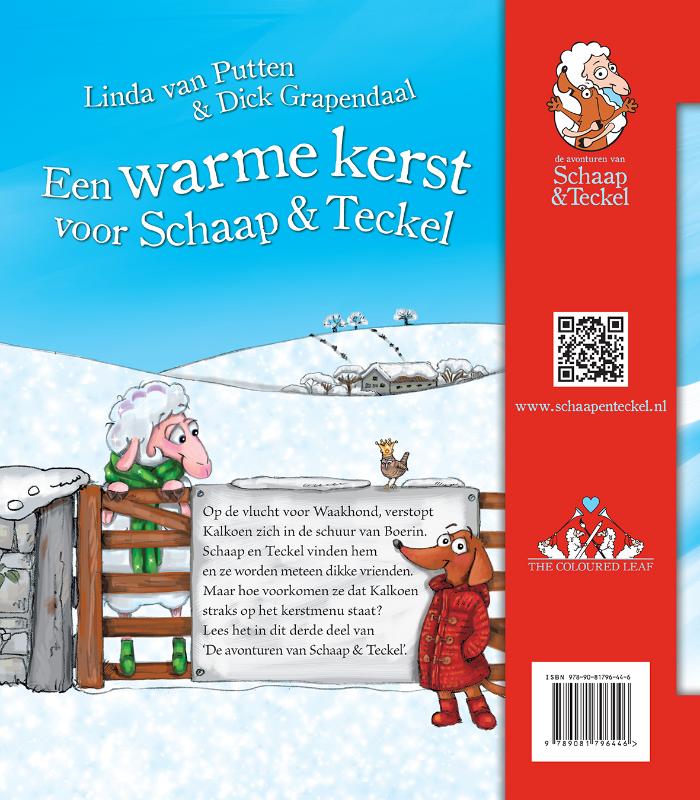 Achterkant van Een warme kerst voor Schaap en Teckel