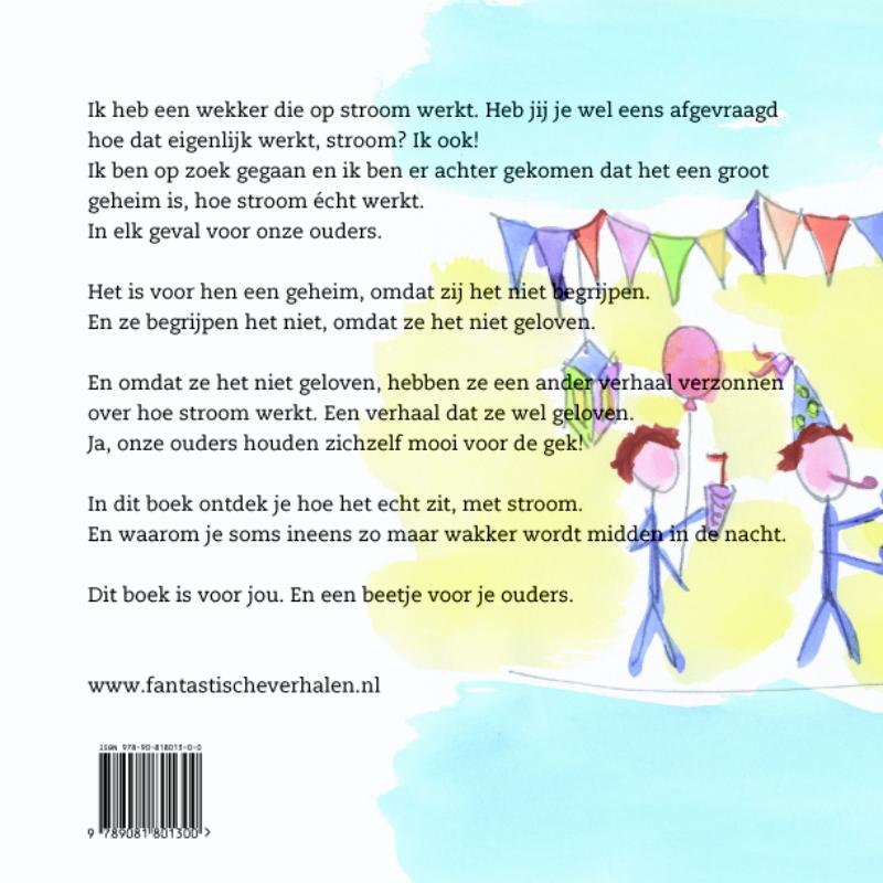 Achterkant van Op tijd een feestje!