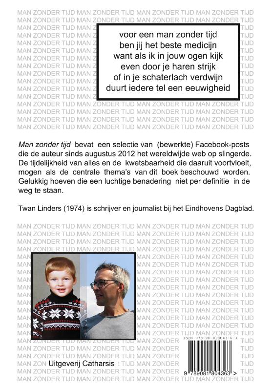 Achterkant van Man zonder tijd