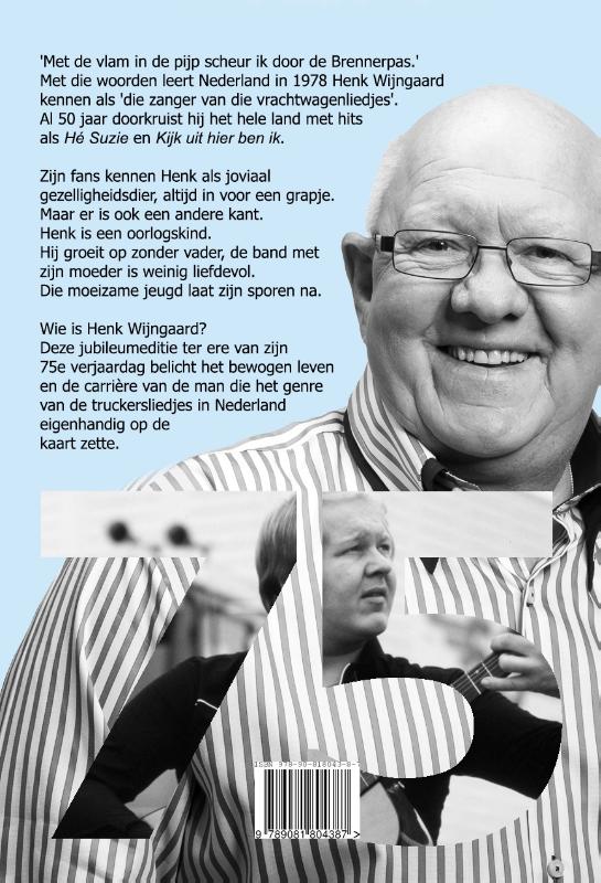 Achterkant van Henk Wijngaard