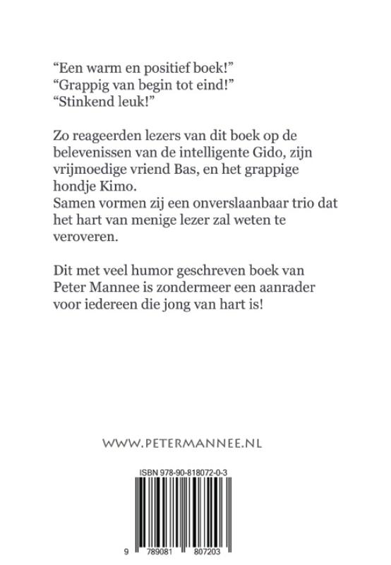 Achterkant van 10 dagen Gido en Bas