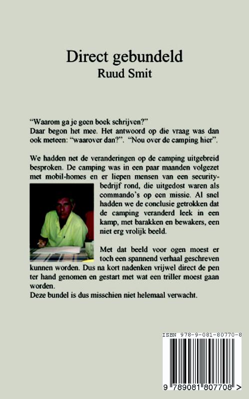 Achterkant van Direct gebundeld