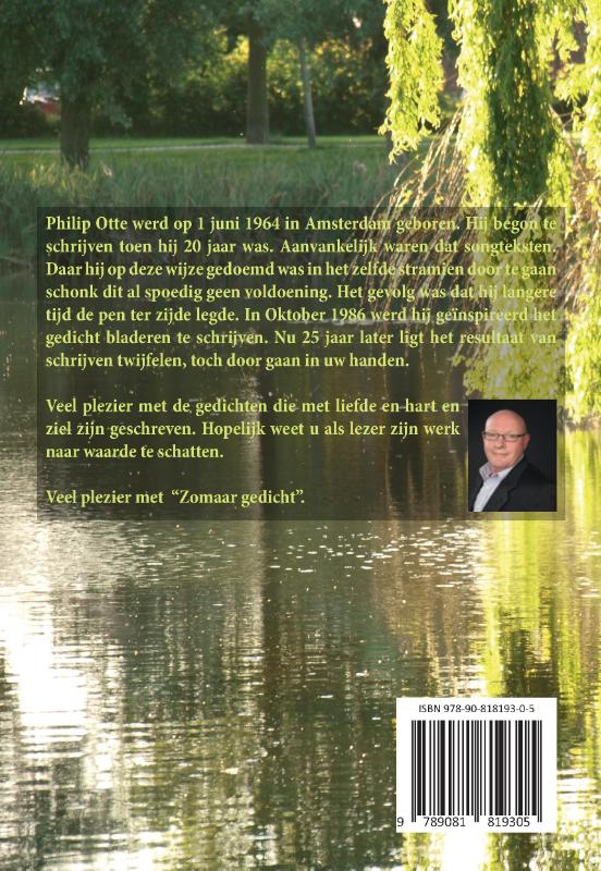 Achterkant van Zomaar gedicht