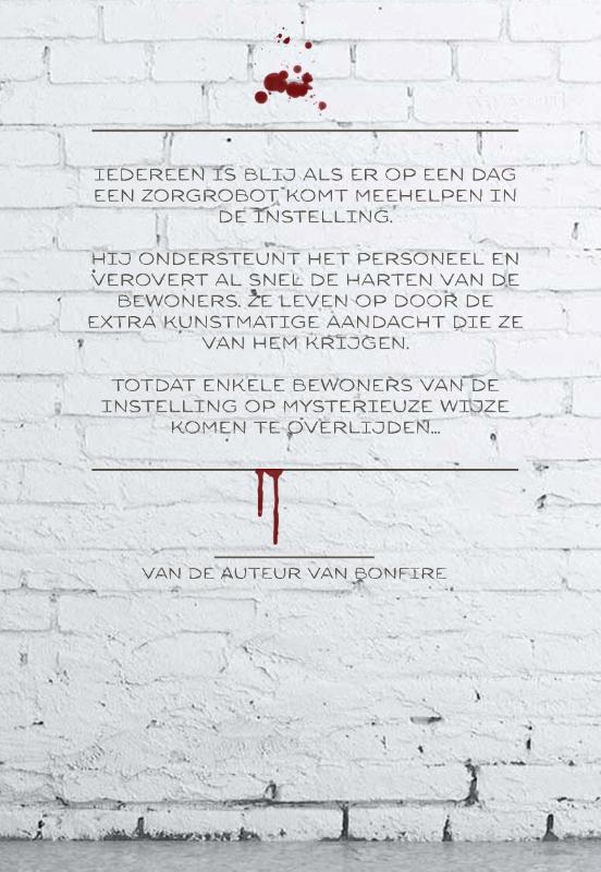 Achterkant van De man die niet van robots hield