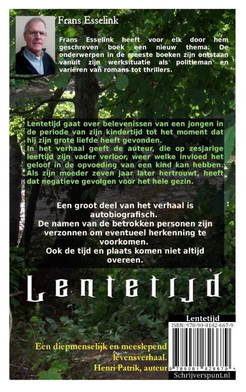 Achterkant van Lentetijd
