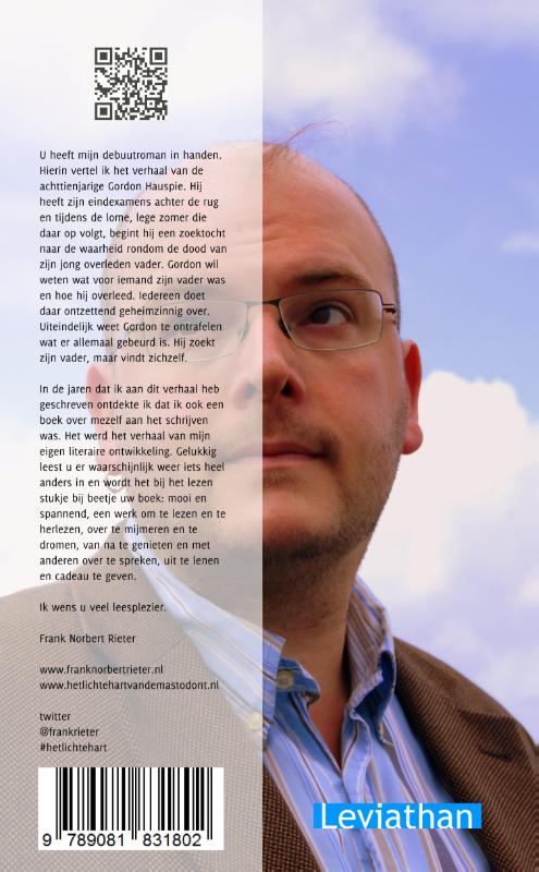 Achterkant van Het lichte hart van de mastodont