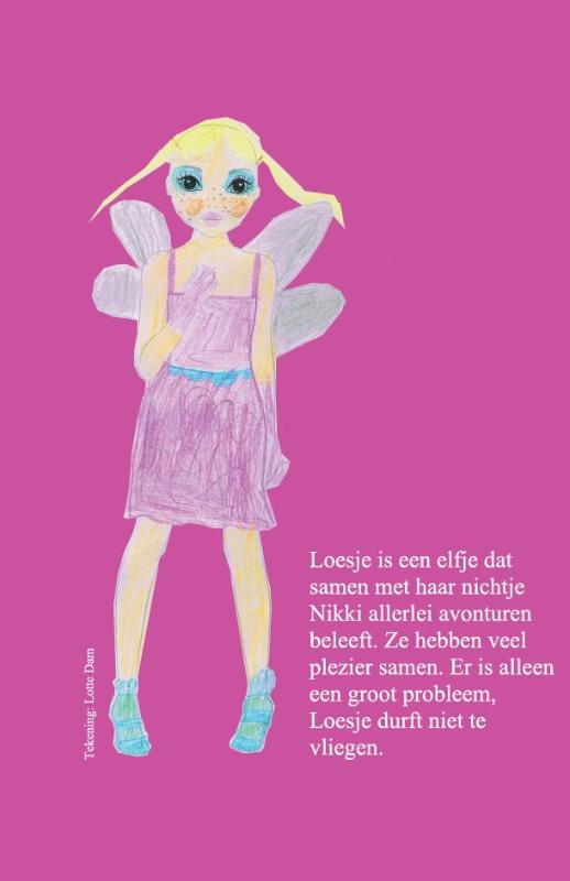 Achterkant van Het elfje dat niet durft te vliegen