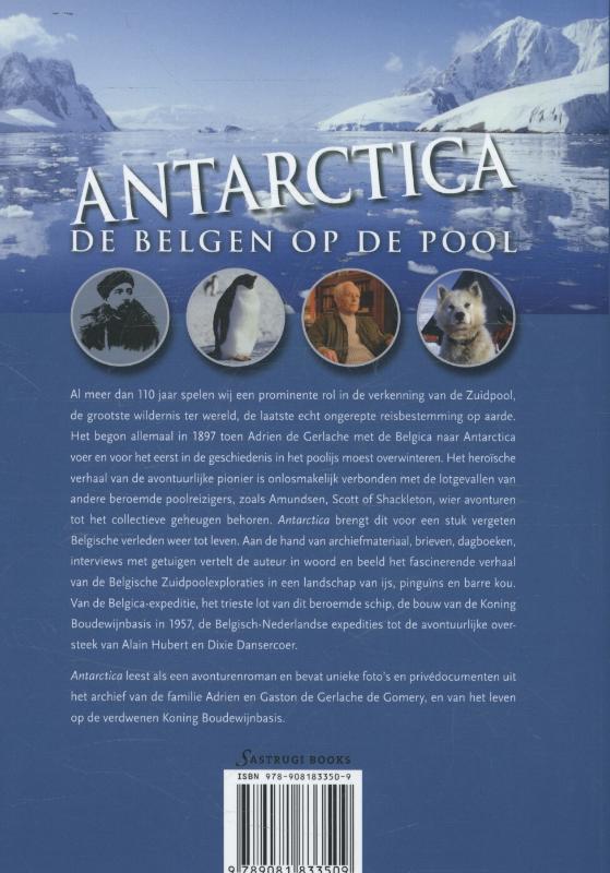 Achterkant van Antarctica