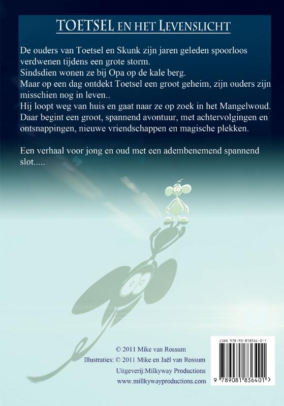 Achterkant van Toetsel