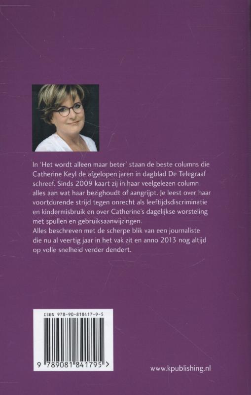 Achterkant van Het wordt alleen nog maar beter