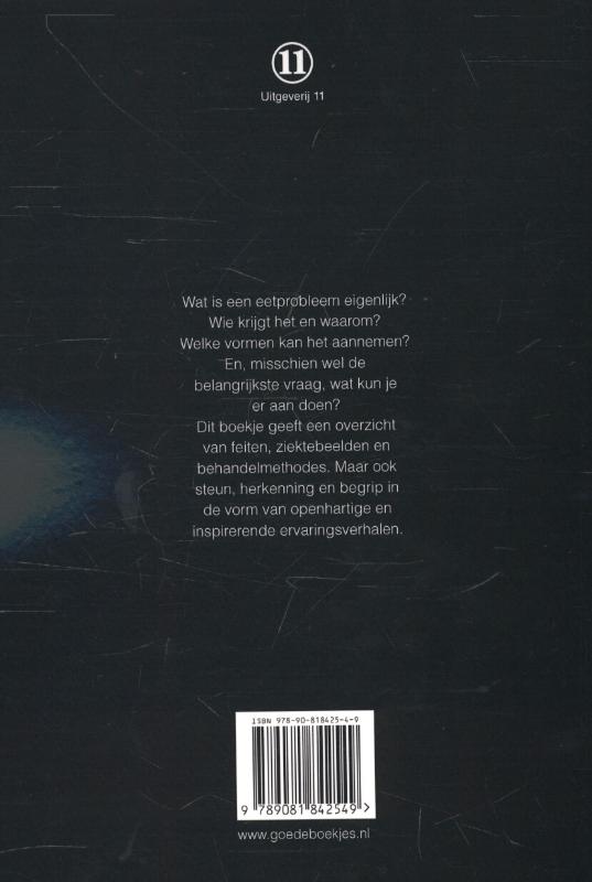 Achterkant van Als eten een probleem is
