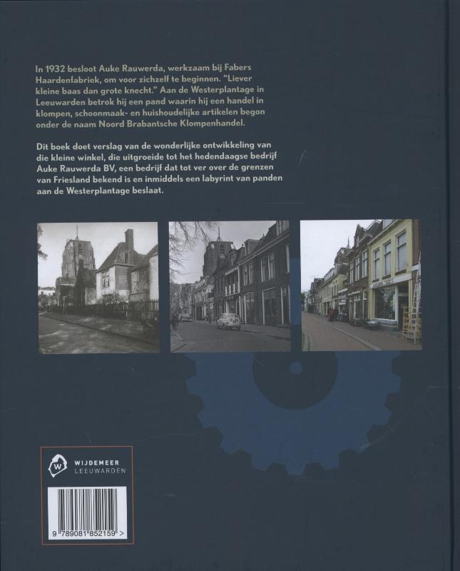 Achterkant van Auke Rauwerda
