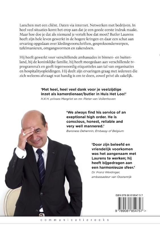 Achterkant van Goede manieren