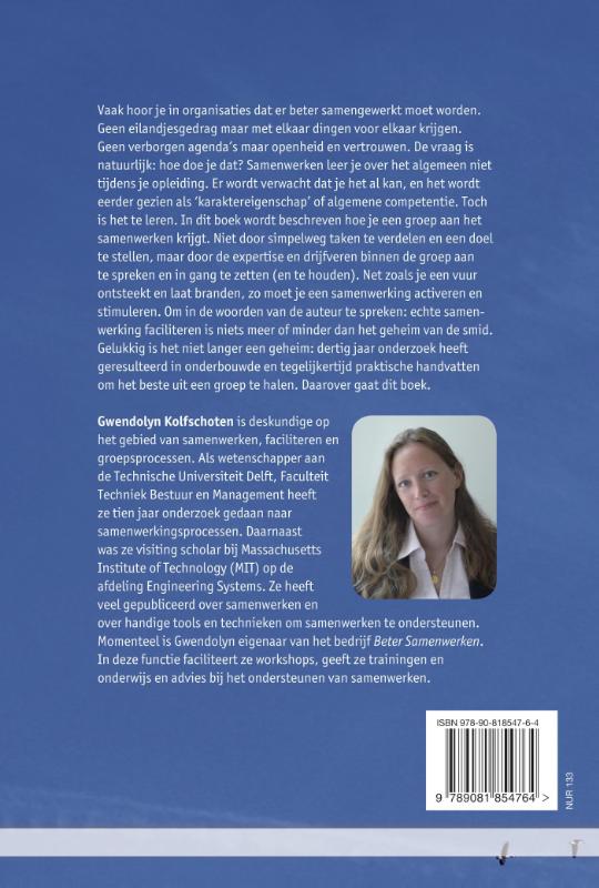 Achterkant van Beter samenwerken