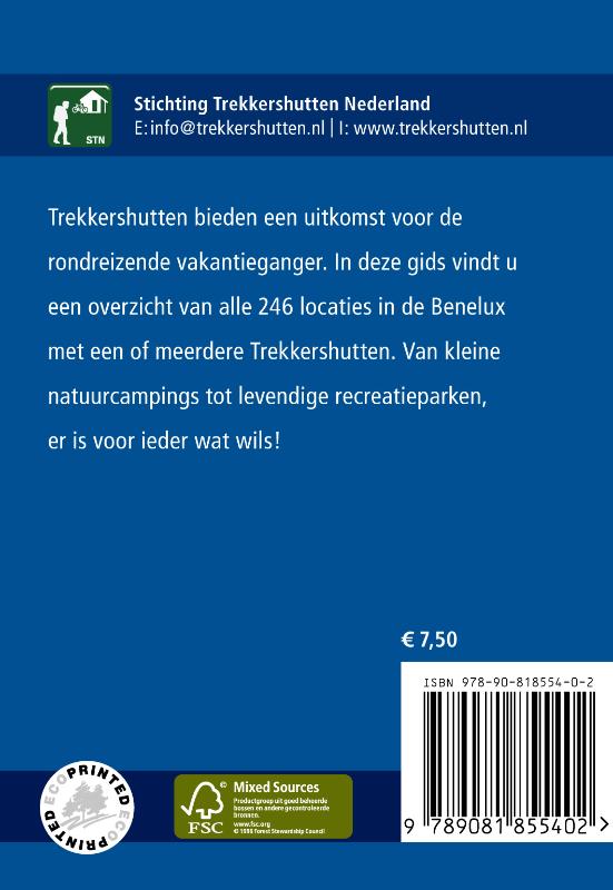 Achterkant van Trekkershutten